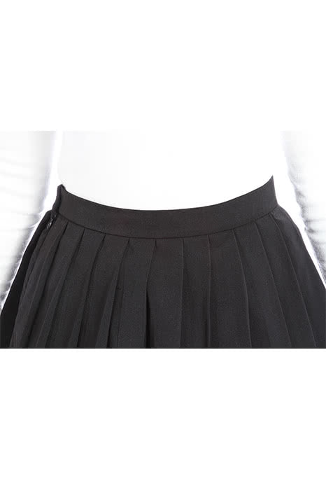 Japan High School Girls Uniforms Solid Pleated Mini Skirts Dress