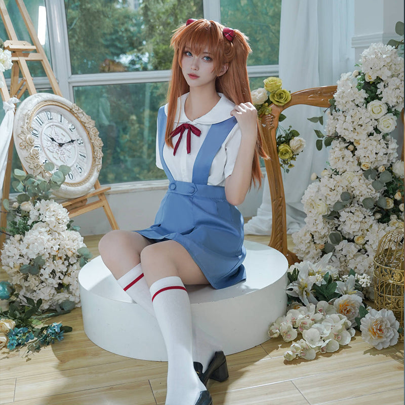 EVA Asuka Ei Uniform Cosplay Costume