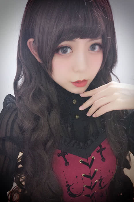 100cm Long Fashion Wigs Brown Wavy Hair For Women