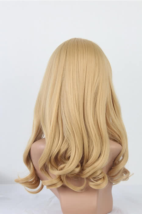 45cm Golden Curly Guilty Crown Kuhouin Arisa Cosplay Wig