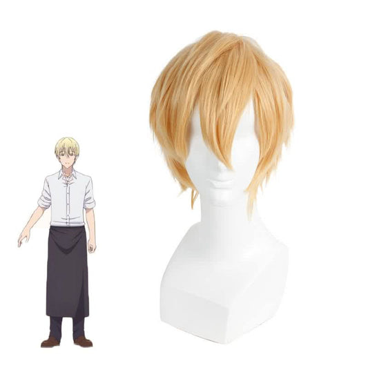 Blend S Dino 32cm Short Peach Straight  Synthetic Hair Cosplay Wig
