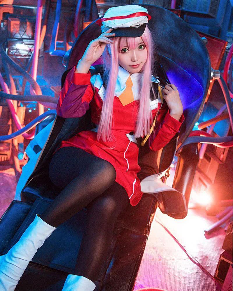 【Last Batch】【In Stock】DARLING in the FRANXX Anime Cosplay Costumes 02 Zero Two Women Costume Full Sets