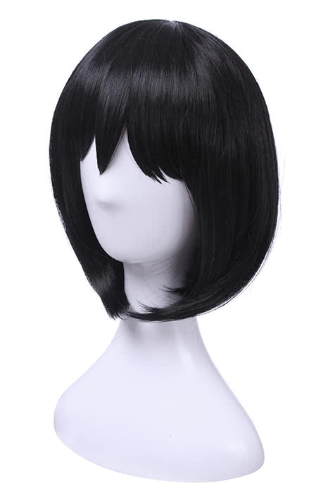 Attack on Titan Mikasa 25cm Short Black Anime Cosplay Wigs