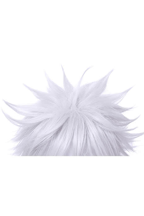 35cm Silver Gray Short Gintama Sakata Gintoki Cosplay Wig