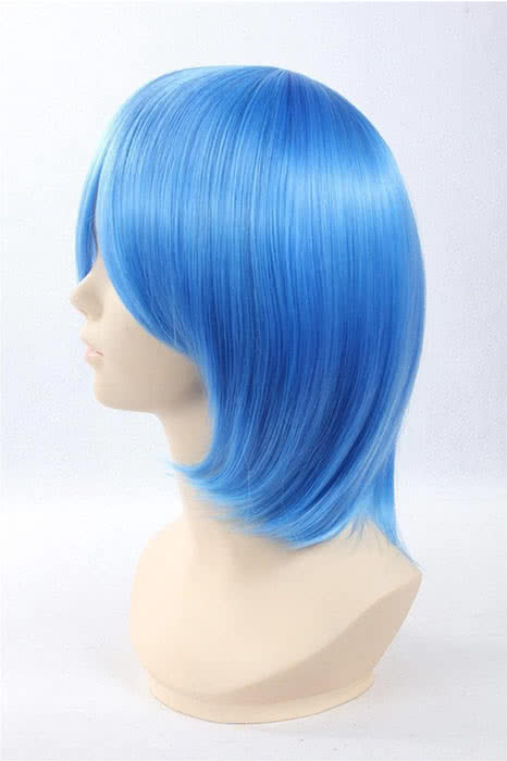 30cm Blue Rei Ayanami Cosplay Wig
