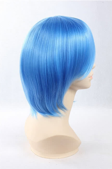 30cm Blue Rei Ayanami Cosplay Wig
