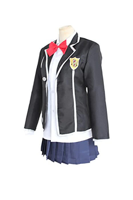 Guilty Crown Kuhouin Arisa School Female Uniform Cosplay Costume