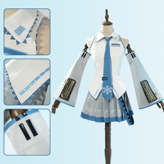 Rolecosplay Snow Virtual Singer Winter Cosplay Costume