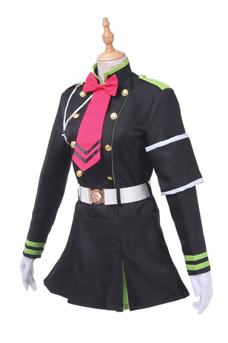 Seraph of the End Hiiragi Shinoa Cosplay Costumes