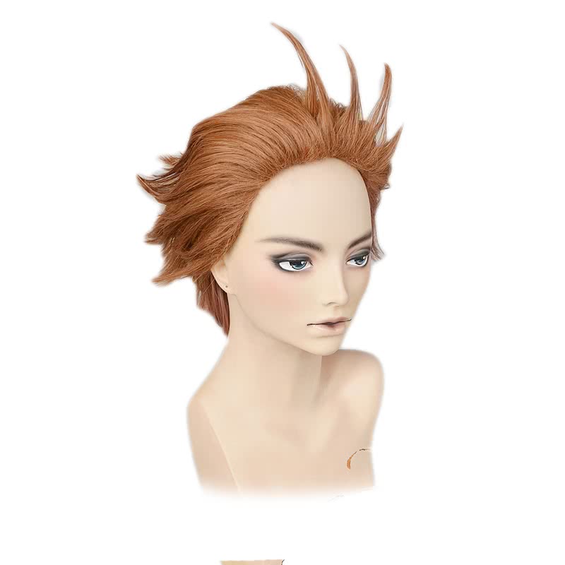 12 Taisen Juuni Taisen Sharyuu Brown Short Cosplay Wig