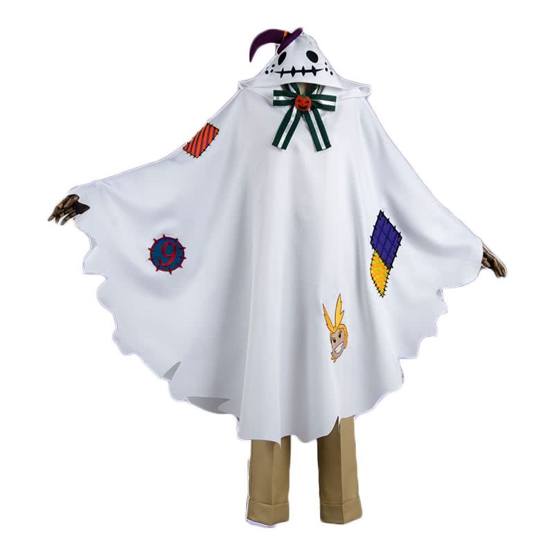 My Hero Academia Izuku Midoriya White Anime Cosplay Costumes