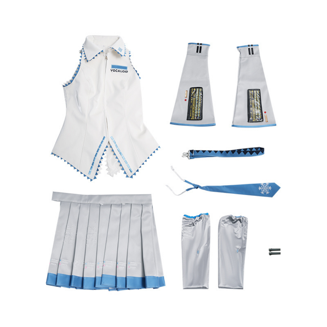 Rolecosplay Snow Virtual Singer Winter Cosplay Costume