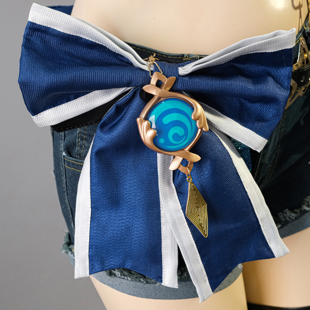 Rolecosplay Genshin Impact Furina Fanart Swimsuit Cosplay Costume