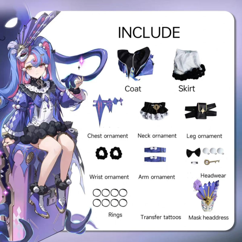 Rolecosplay Wuthering Waves Roccia Cosplay Costume In Stock13