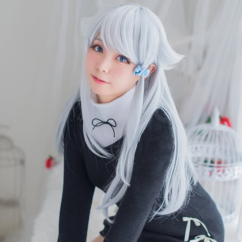 A Sister's All You Need Imōto Sae Ireba Ii.Nayuta Kani Silver Anime Cosplay Wigs