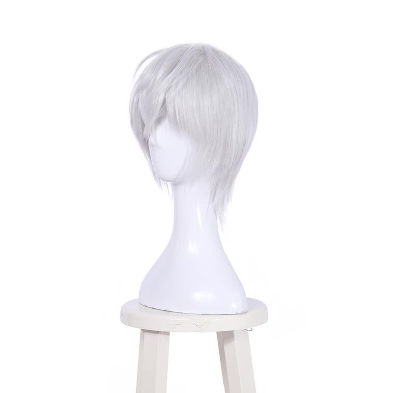 30cm Short Silver White Sakata Gintoki Gintama Cosplay wigs