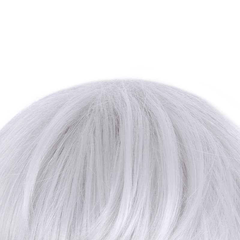 30cm Short Silver White Sakata Gintoki Gintama Cosplay wigs
