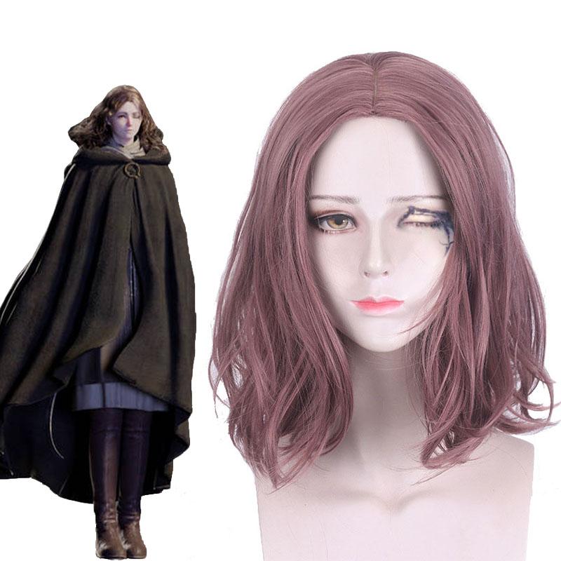 Elden Ring Melina Pink Curly Cosplay Cosplay Wigs