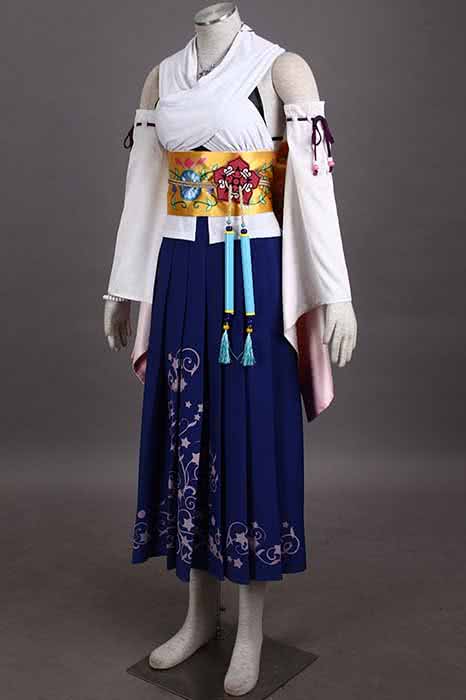 10 - Una Final Fantasy Pack 1 Generation - Summons White And Blue Cosplay Costumes