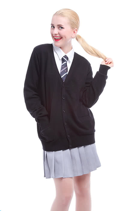 Japanese School Uniform Knitwear Cardigan Lovers Pack Cosplay Costumes