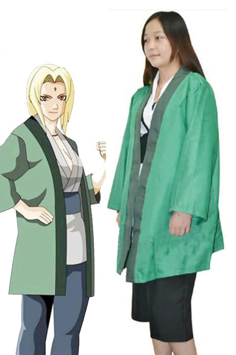 Naruto Senju Tsunade State Fire Konoha village 5th Generation Cosplay Costumes