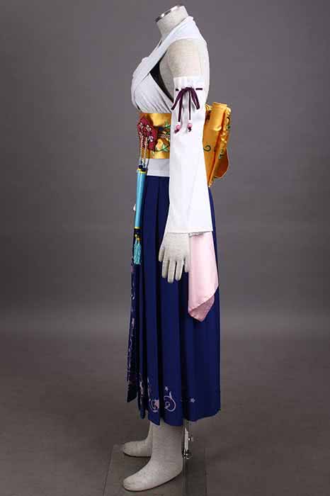 10 - Una Final Fantasy Pack 1 Generation - Summons White And Blue Cosplay Costumes
