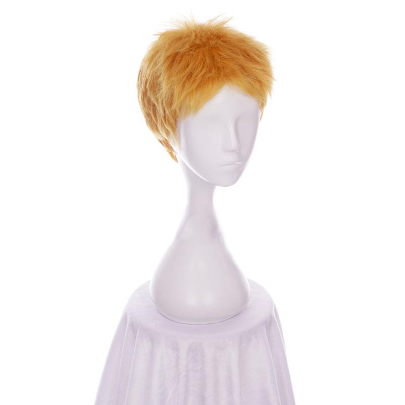 Haikyū!! Kei Tsukishima Orange Short Cosplay Wigs