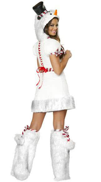 White Christmas costumes snowman uniforms penguin dress Sexy women