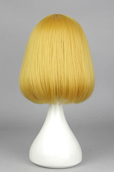 35cm Golden Yellow Prison School Midorikawa Hana Cosplay Wigs