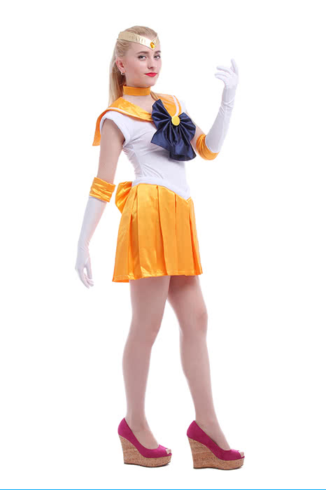 Sailormoon Minako Aino Sailor Suit Cosplay Costumes