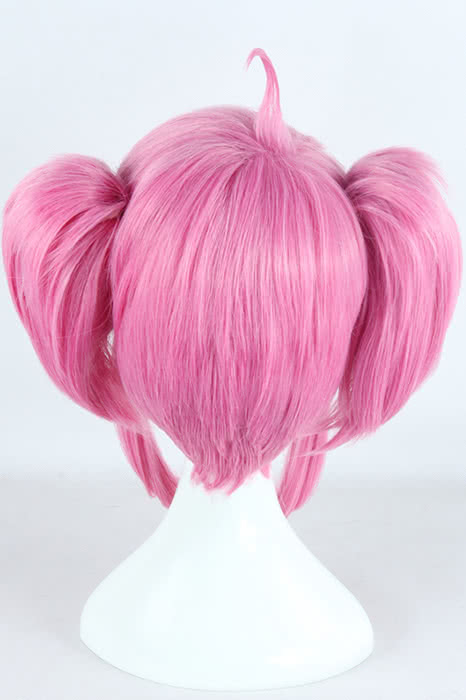 35cm Pink League Of Legends Star Guardian LUX Cosplay Wig