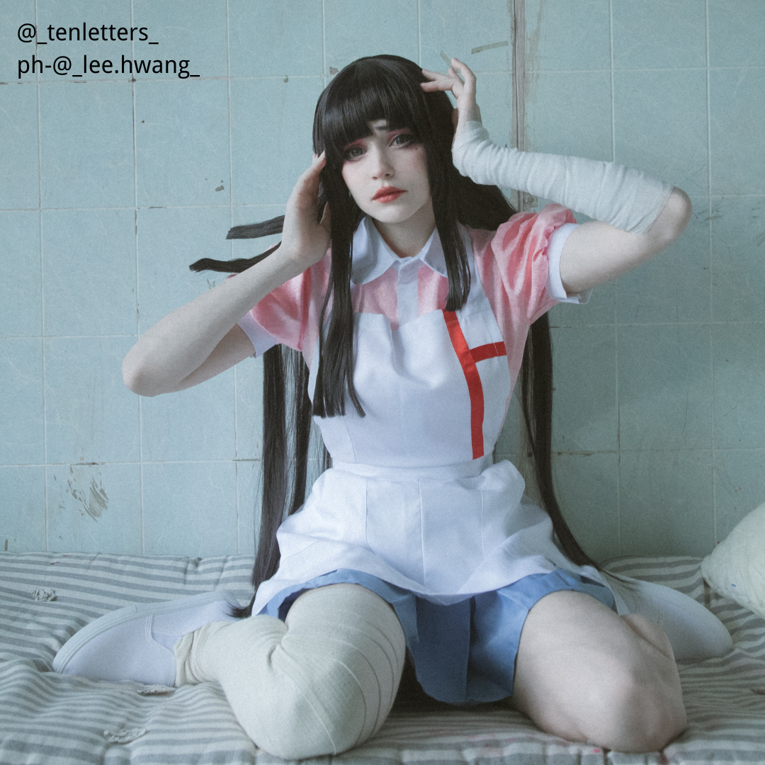 Danganronpa: Trigger Happy Havoc  Mikan Tsumiki Cosplay Costume