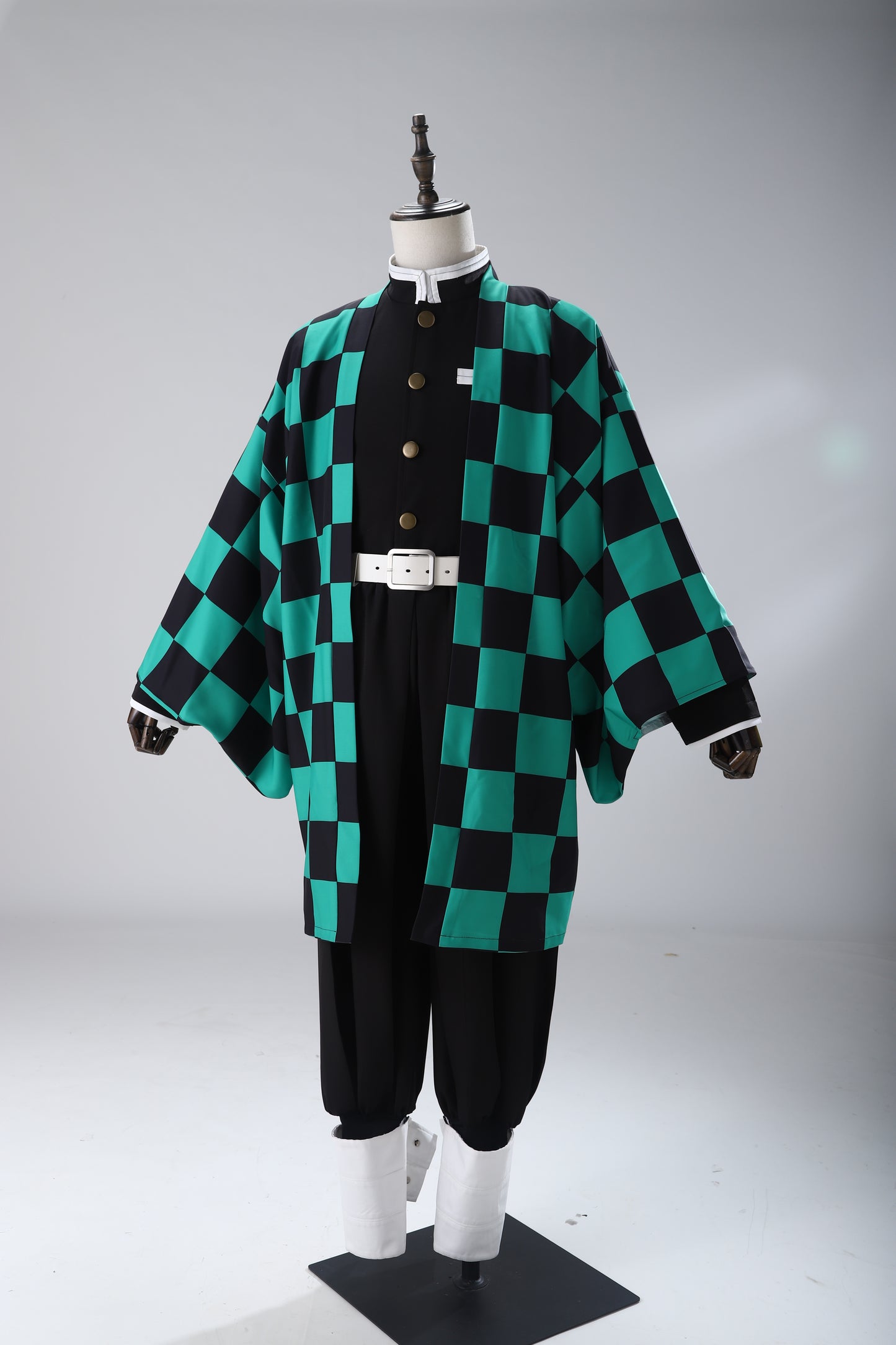 Demon Slayer / Kimetsu no Yaiba Tanjirou Kamado kimono Cosplay Costume 08