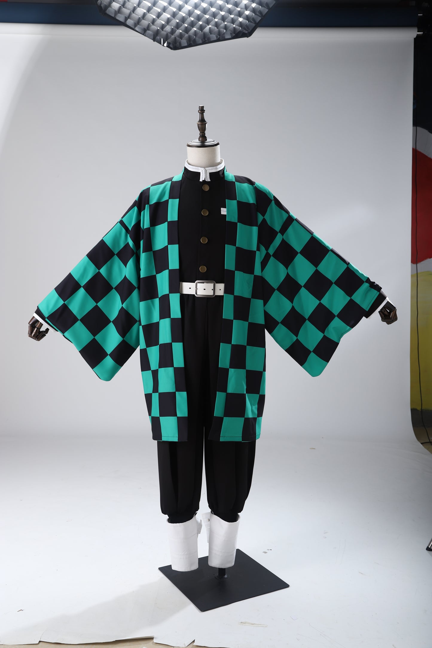 Demon Slayer / Kimetsu no Yaiba Tanjirou Kamado kimono Cosplay Costume 09