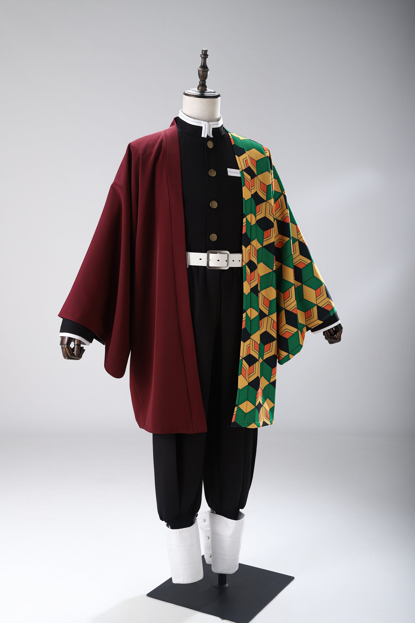 Demon Slayer / Kimetsu no Yaiba Tomioka Giyuu Kimono Cosplay Costume 03