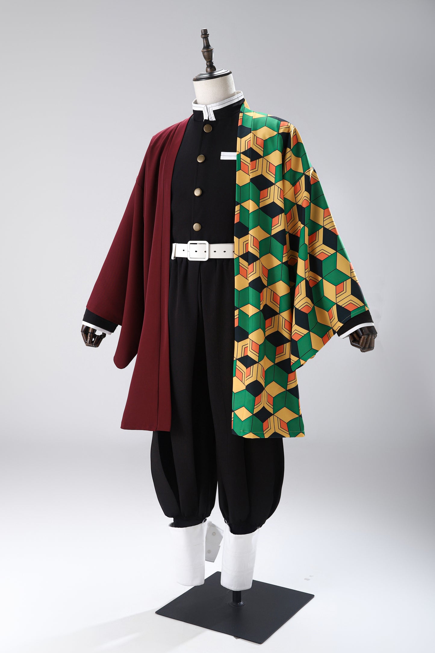 Demon Slayer / Kimetsu no Yaiba Tomioka Giyuu Kimono Cosplay Costume 05
