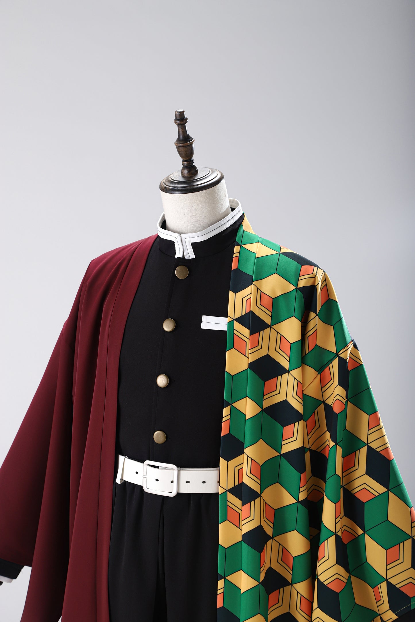 Demon Slayer / Kimetsu no Yaiba Tomioka Giyuu Kimono Cosplay Costume 06