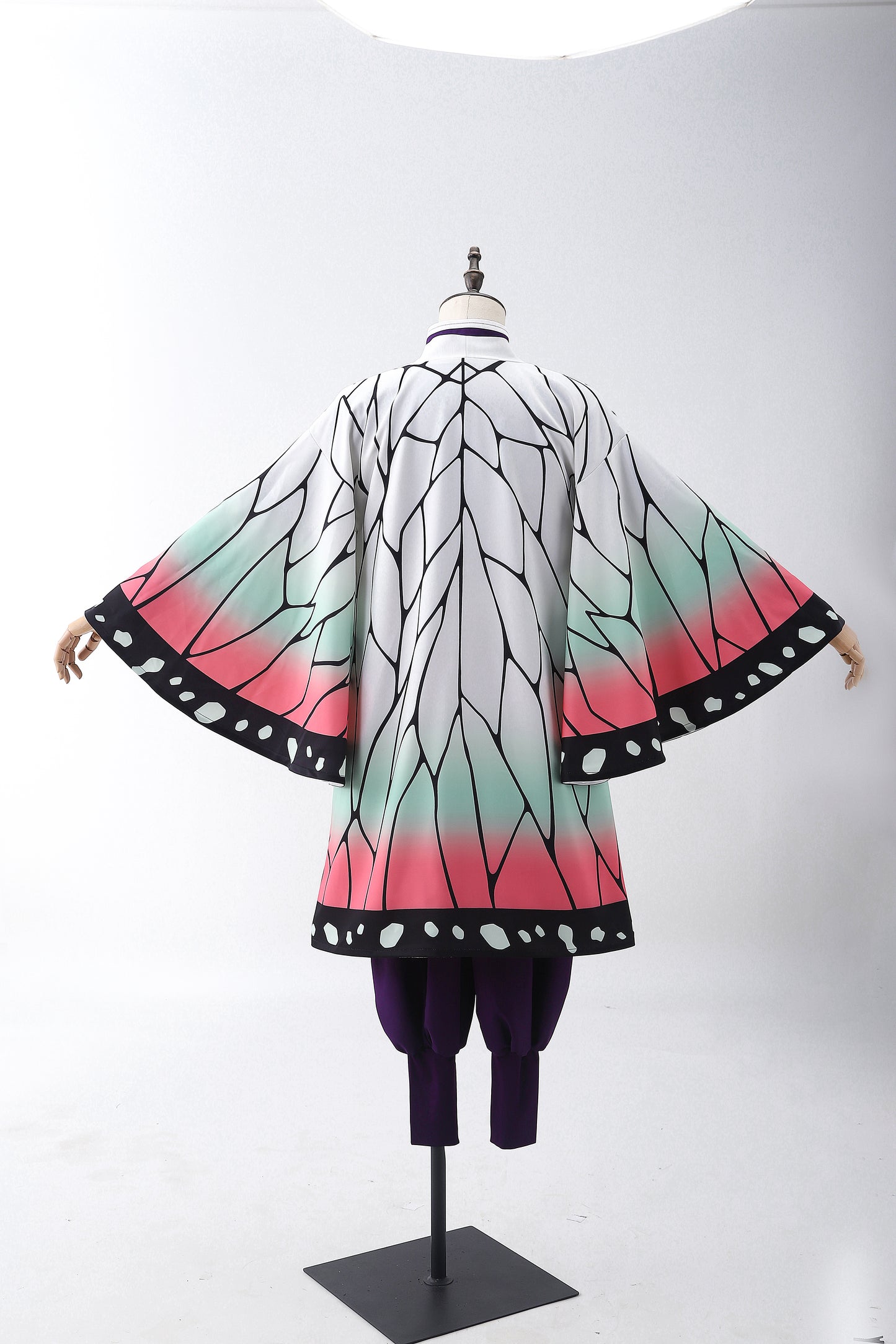 Demon Slayer Kochou Shinobu kimono Cosplay Costume 03