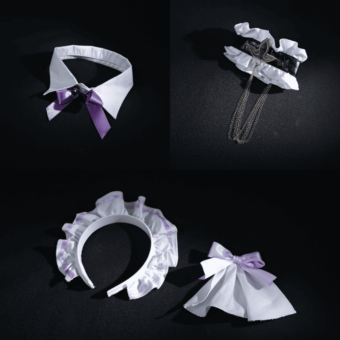 Dorothy Maid Cosplay Accessories NIKKE Costume Set by Rolecosplay