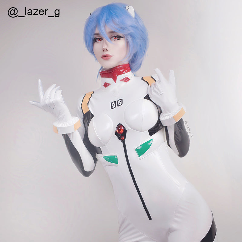 EVA Ayanami Rei Combat Suit Cosplay Costume