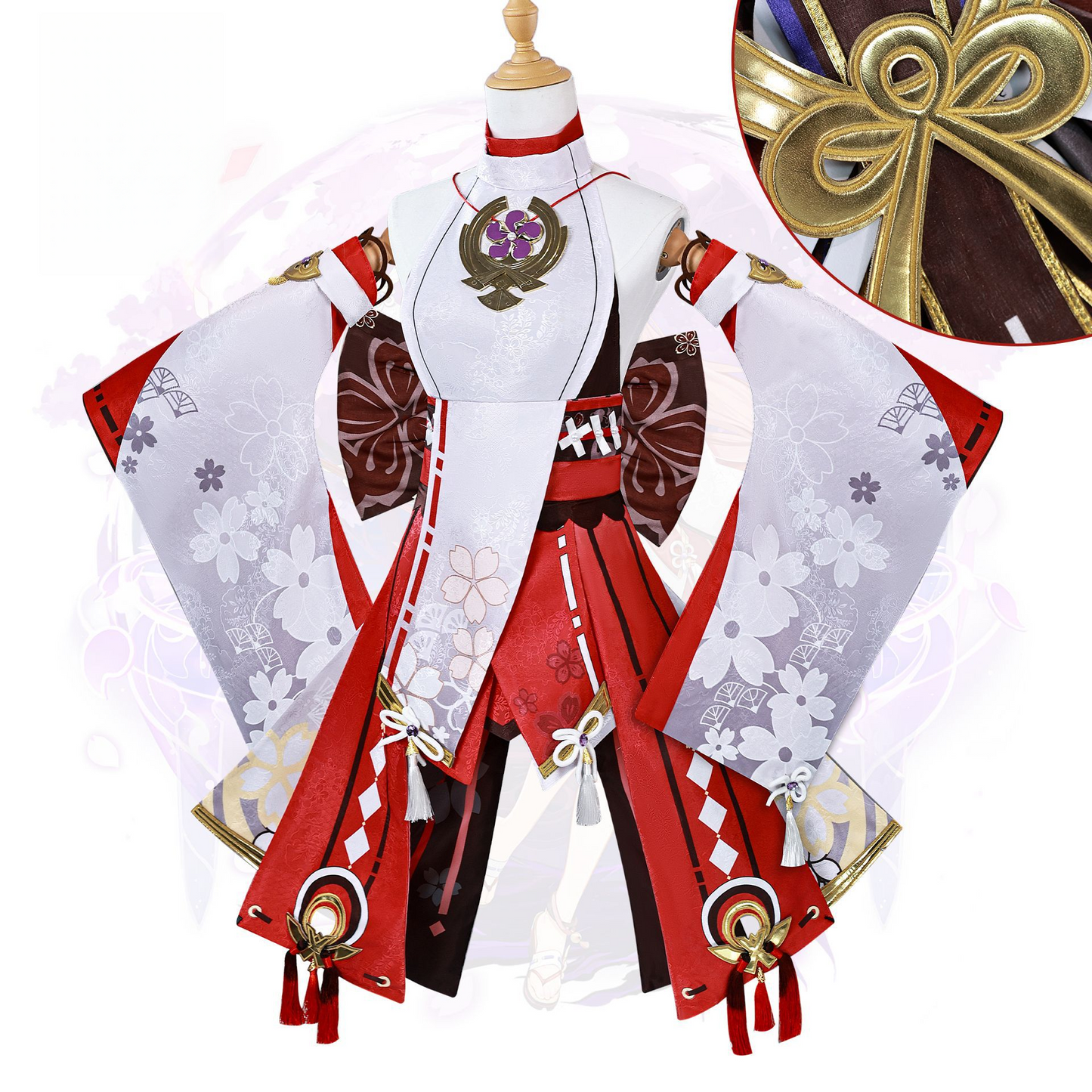 Genshin Impact Guuji Yae Miko Cosplay Costume 05