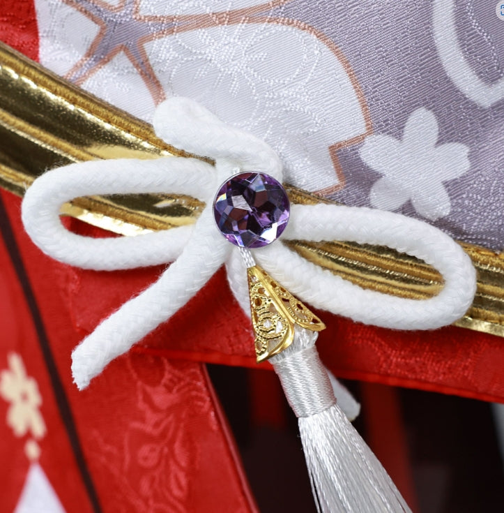 Genshin Impact Guuji Yae Miko Cosplay Costume 11