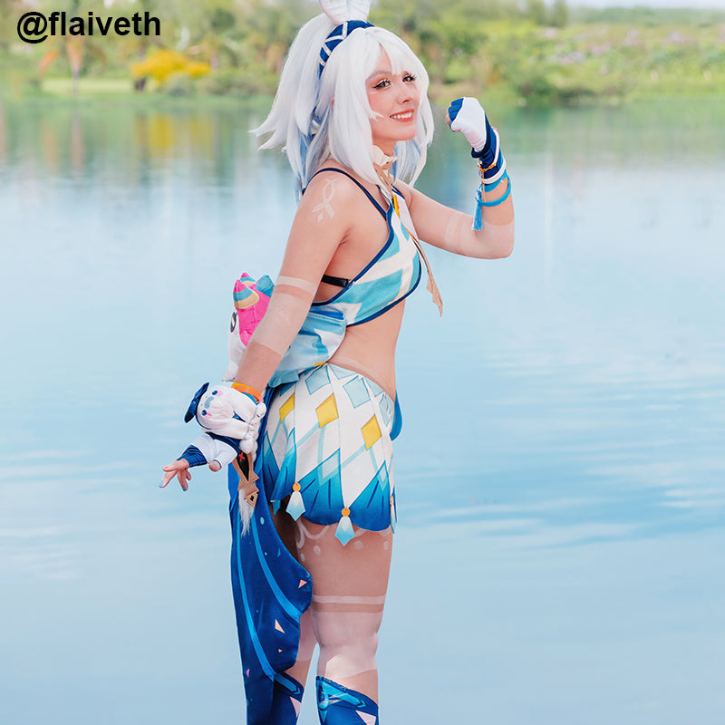 Genshin Impact Mualani Cosplay Costume