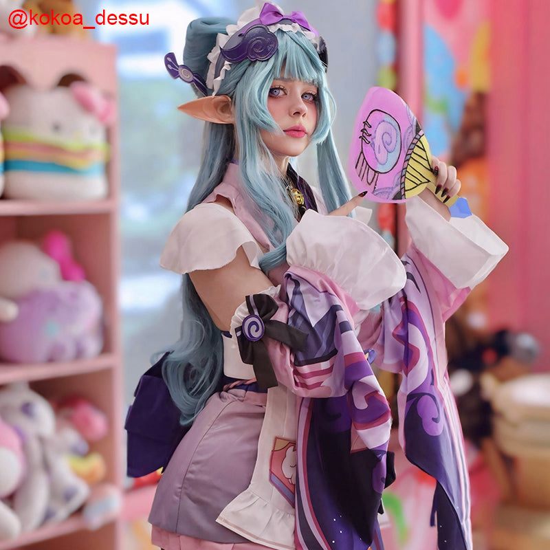 Genshin Impact Yumemizuki Mizuki Cosplay Costume