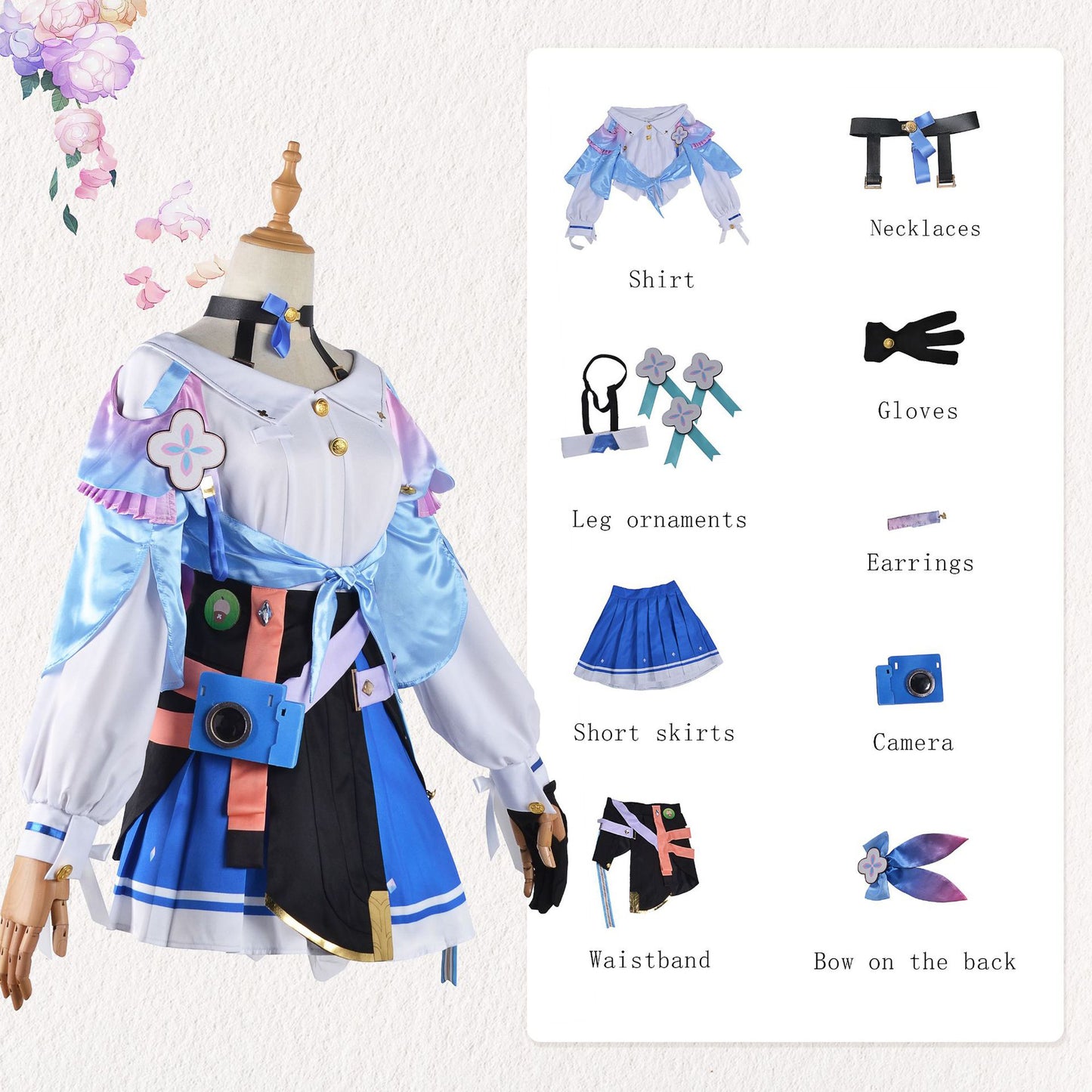 Honkai Star Rail March 7th Cosplay Costume