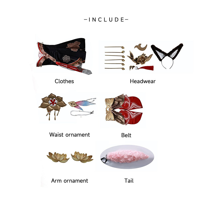 Honkai: Star Rail Tingyun Fugue Cosplay Costume