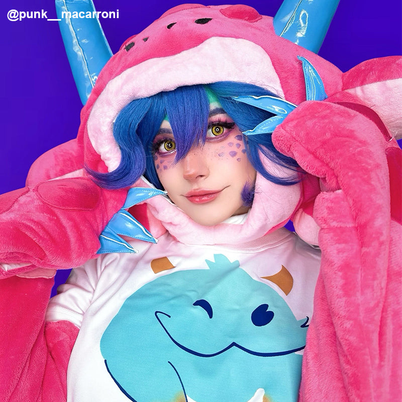 LOL League of Legends Cosplayer Neeko Cosplay Outfit