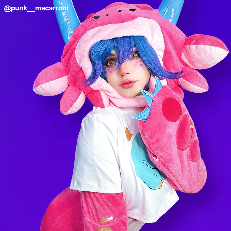 LOL League of Legends Cosplayer Neeko Cosplay Outfit