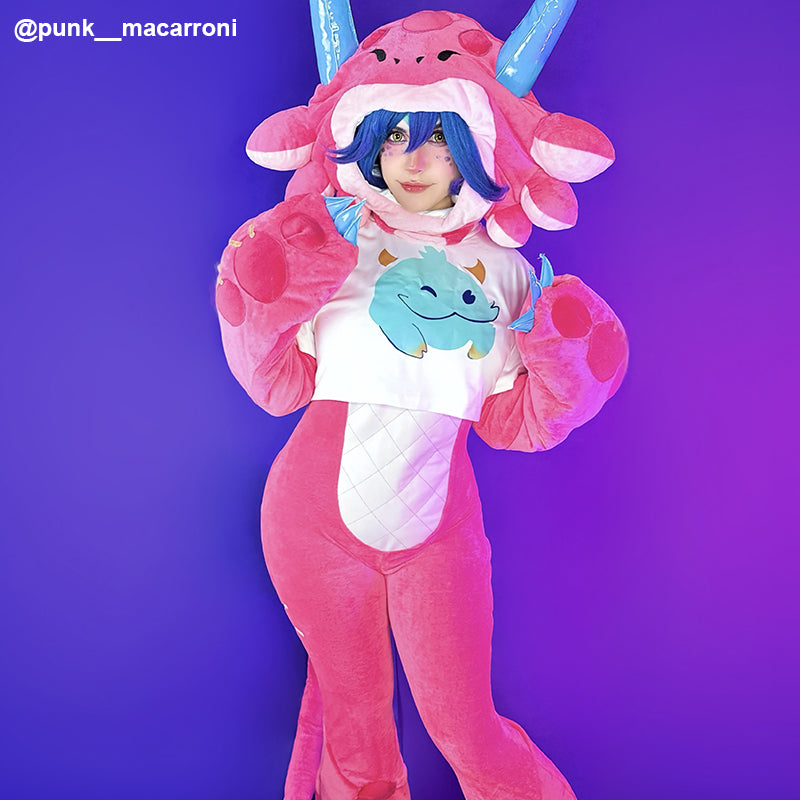 LOL League of Legends Cosplayer Neeko Cosplay Outfit