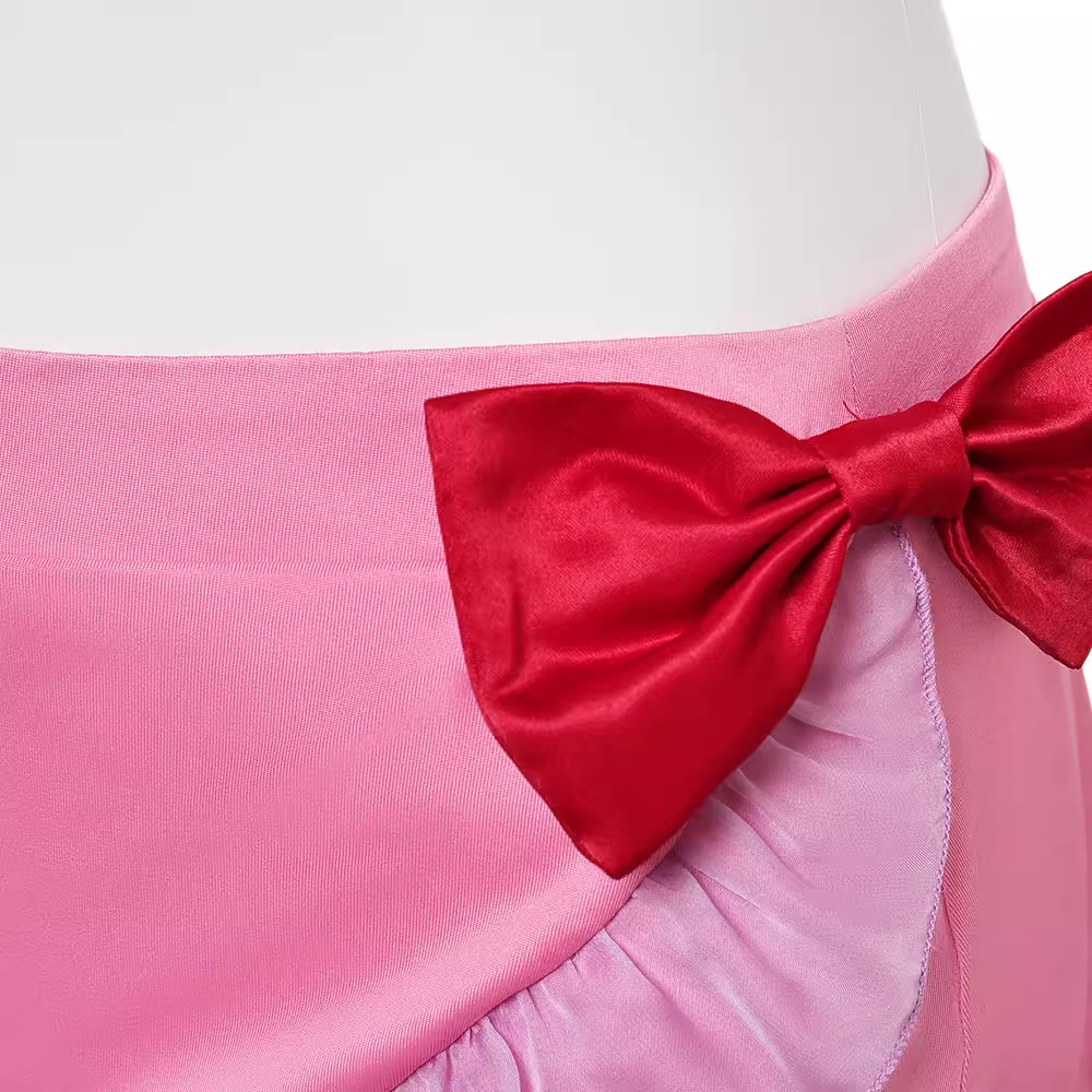 Rolecosplay Aerith Swimwear FF7 Pink Look